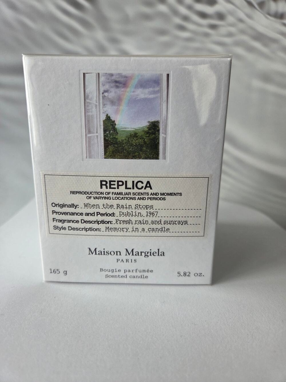 Maison Margiela REPLICA When The Rain Stops Scented Candle, 5.82 oz/165g